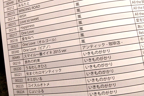 結婚式BGM,結婚式セットリスト