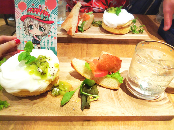 バンドリコラボカフェメニュー